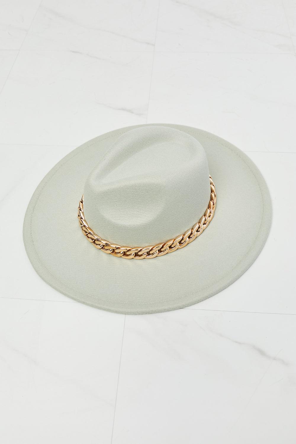 Fame Keep Your Promise Fedora Hat in Mint - Lecatta