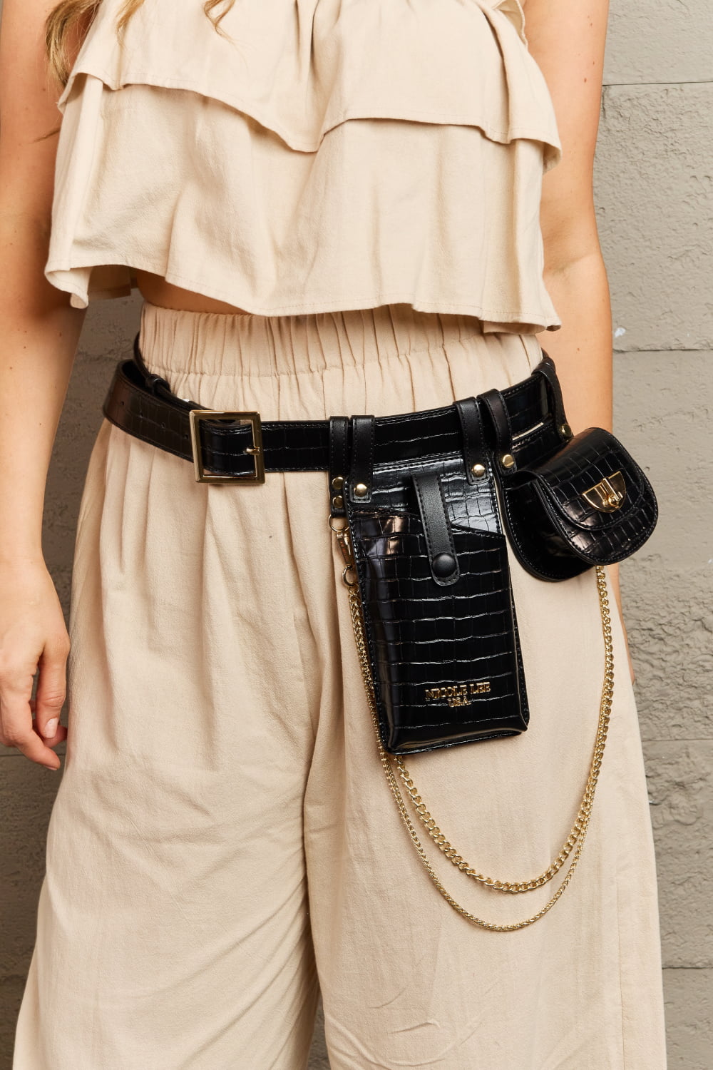 Nicole Lee USA Aurelia Belt Bag - Lecatta