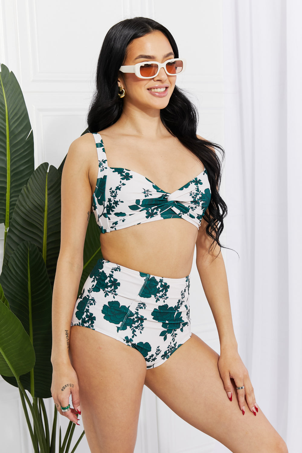High-Rise Bikini in Forest - Lecatta