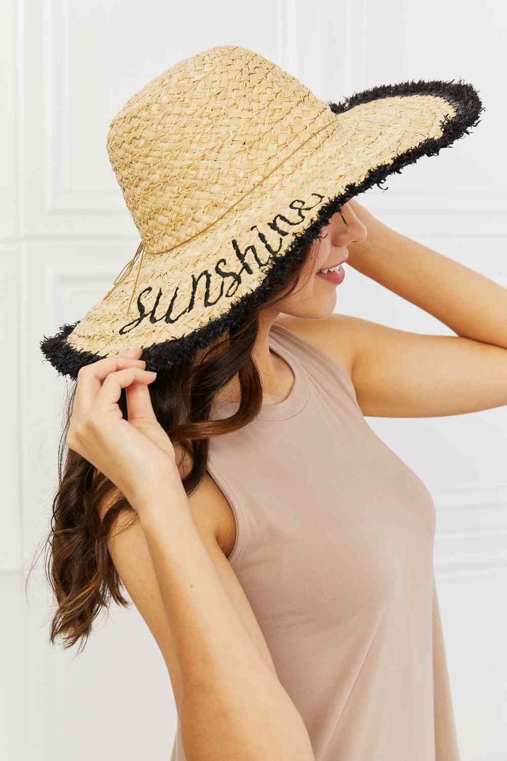 Straw Fringe Hat
