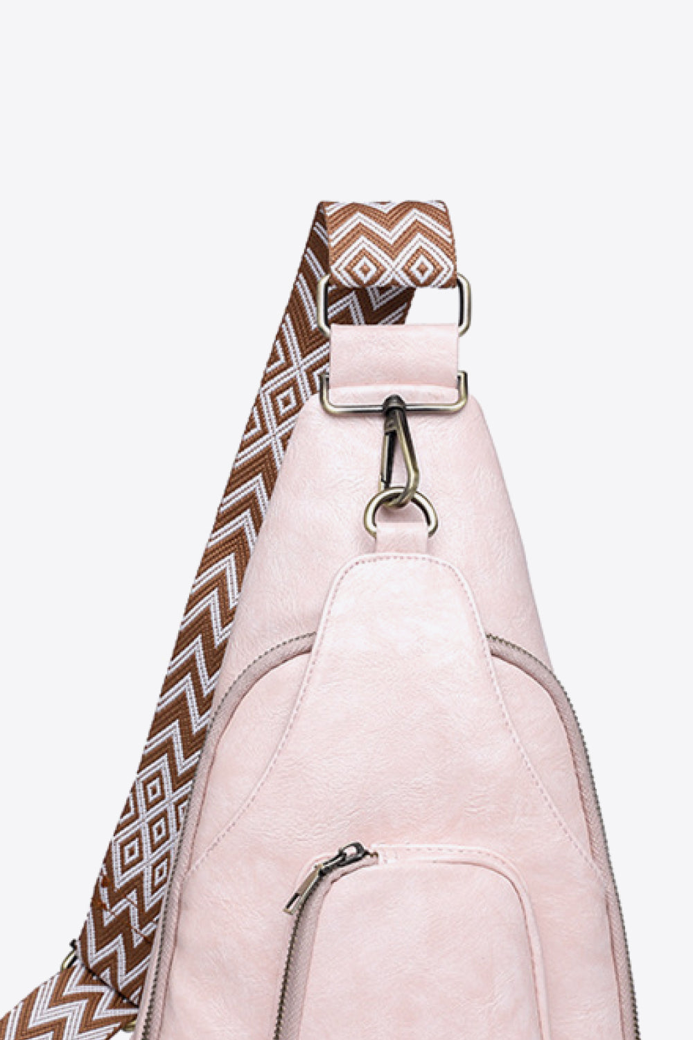 Take A Trip PU Leather Sling Bag - Lecatta