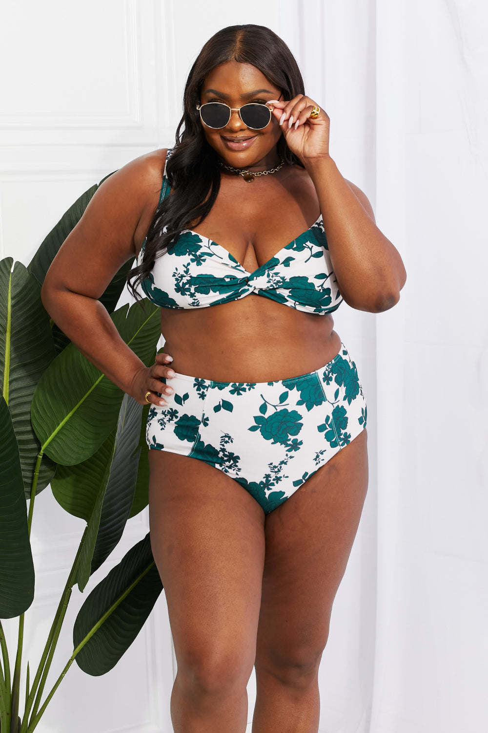 High-Rise Bikini in Forest - Lecatta
