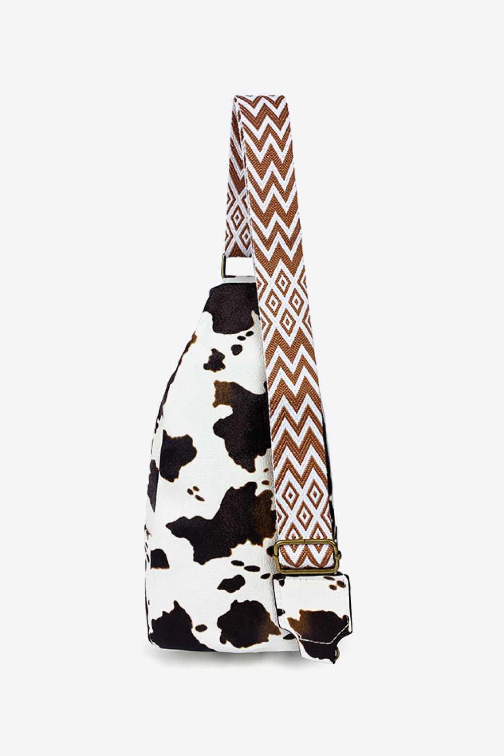 Printed PU Leather Sling Bag - Lecatta