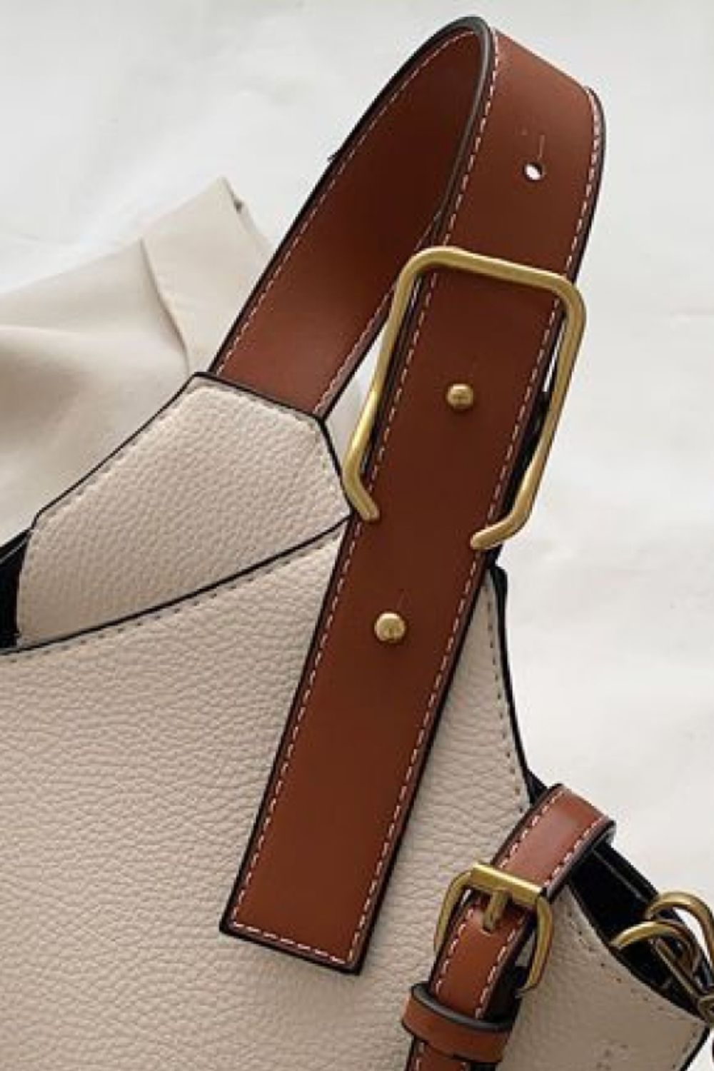 Fashion PU Leather Bucket Bag - Lecatta