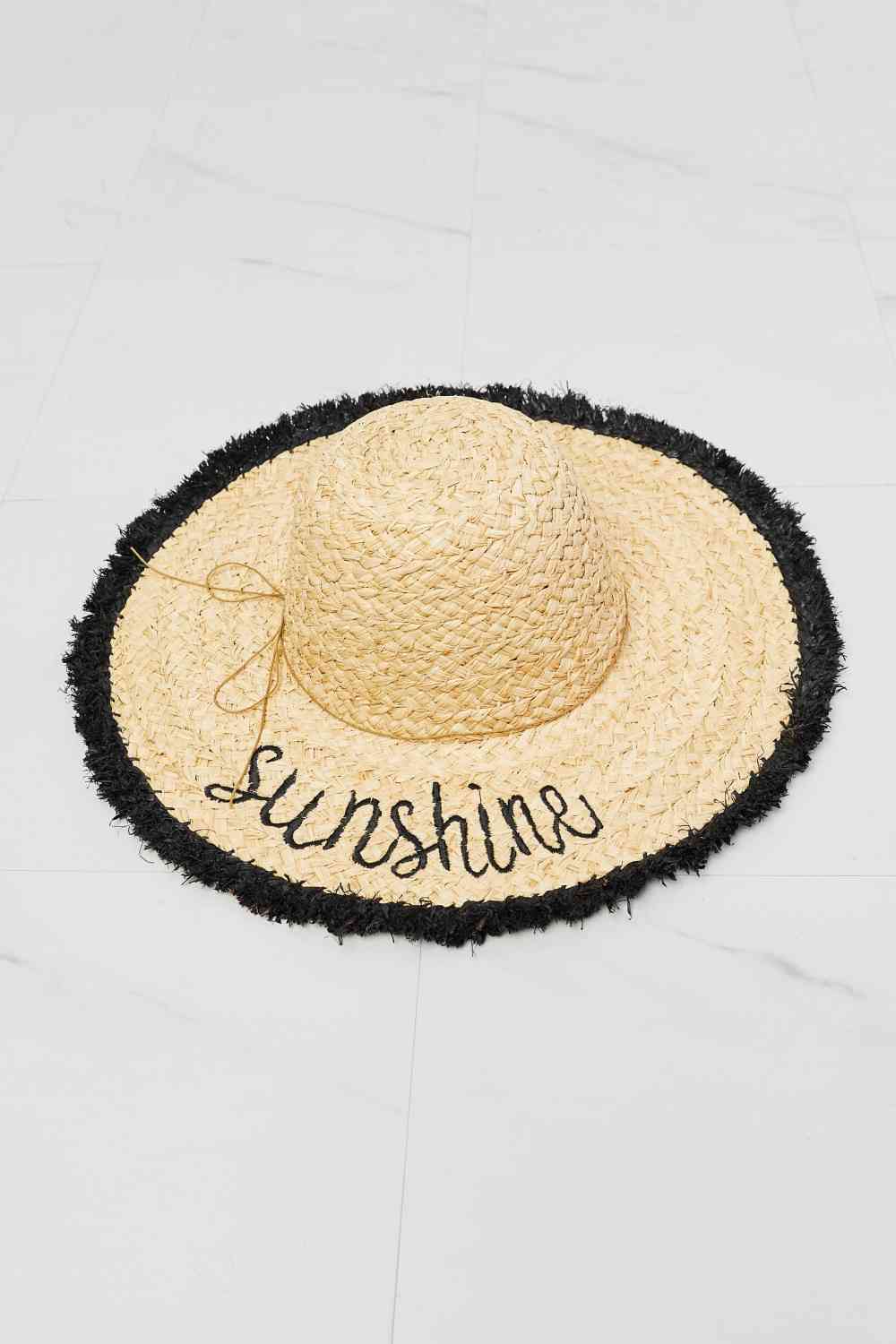 Straw Fringe Hat