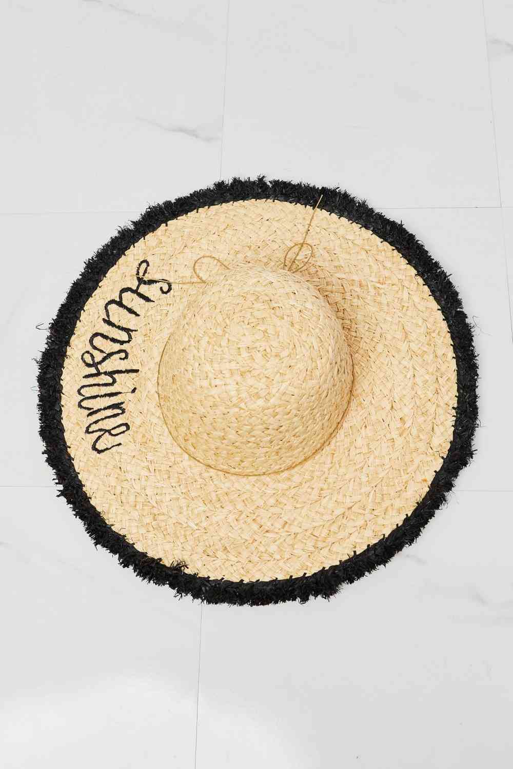 Straw Fringe Hat