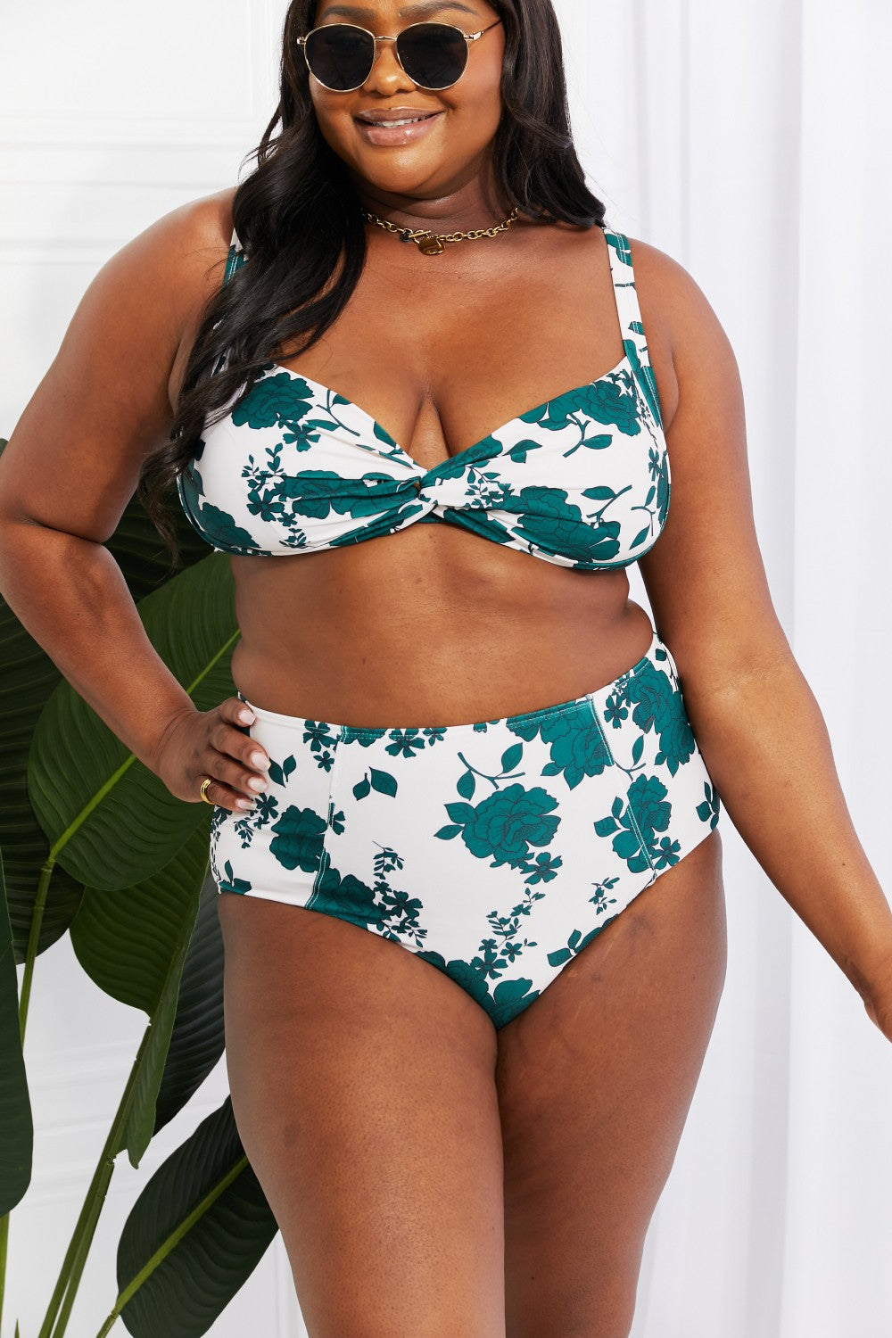 High-Rise Bikini in Forest - Lecatta
