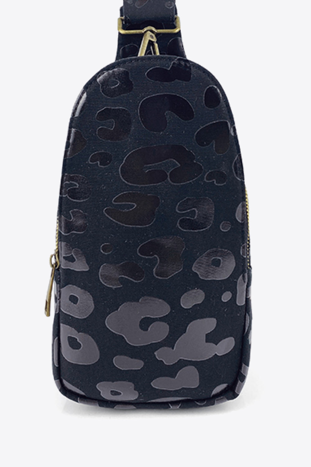 Printed PU Leather Sling Bag - Lecatta