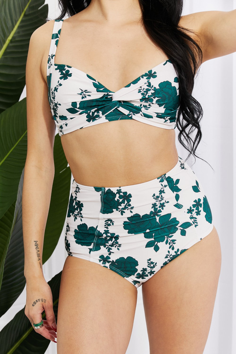 High-Rise Bikini in Forest - Lecatta
