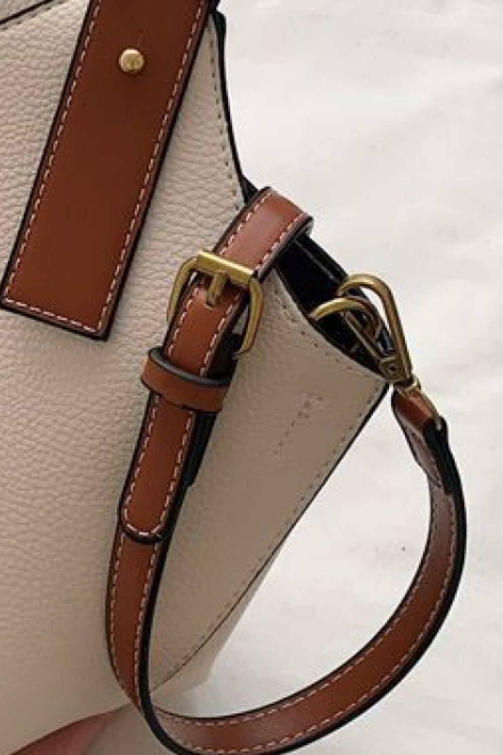 Fashion PU Leather Bucket Bag - Lecatta