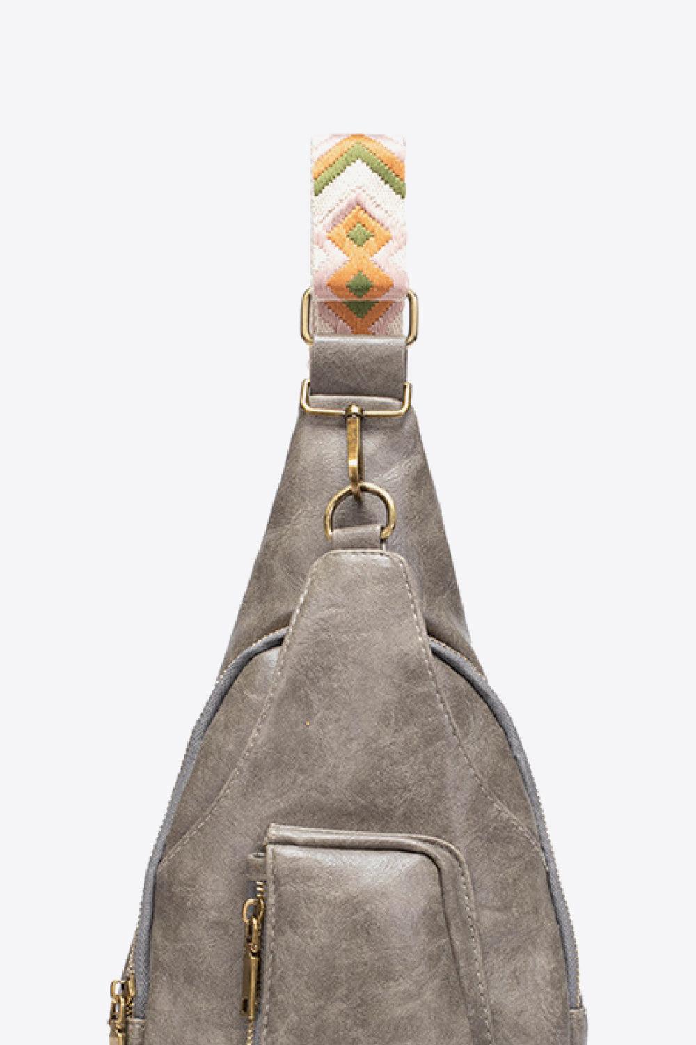 All The Feels PU Leather Sling Bag - Lecatta
