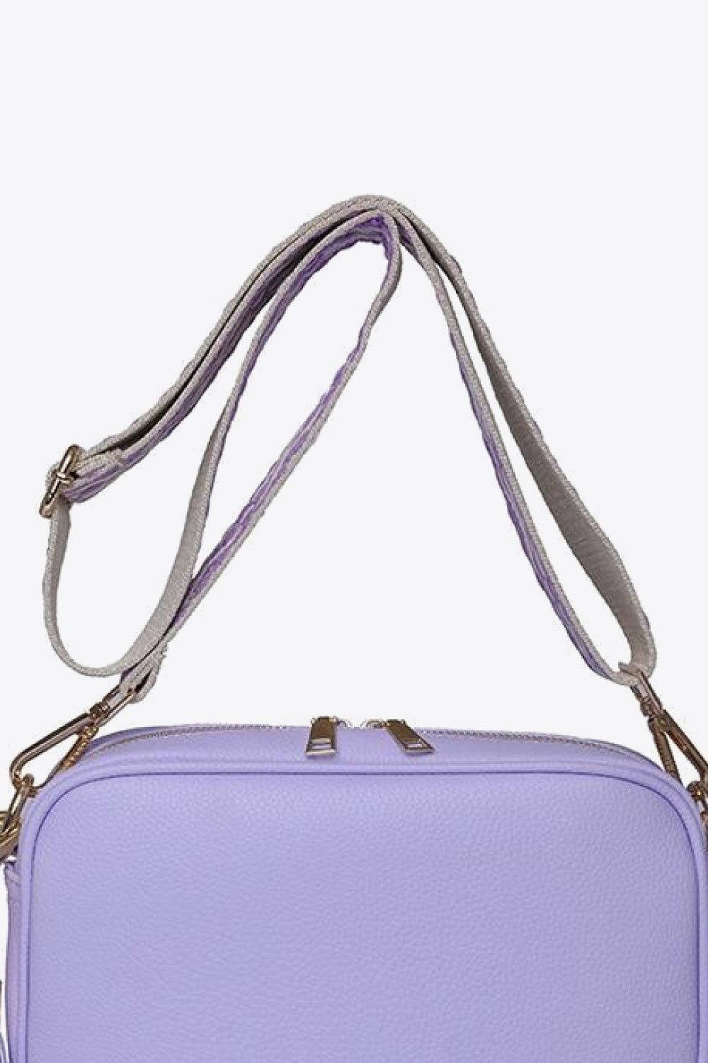 PU Leather Tassel Crossbody Bag - Lecatta