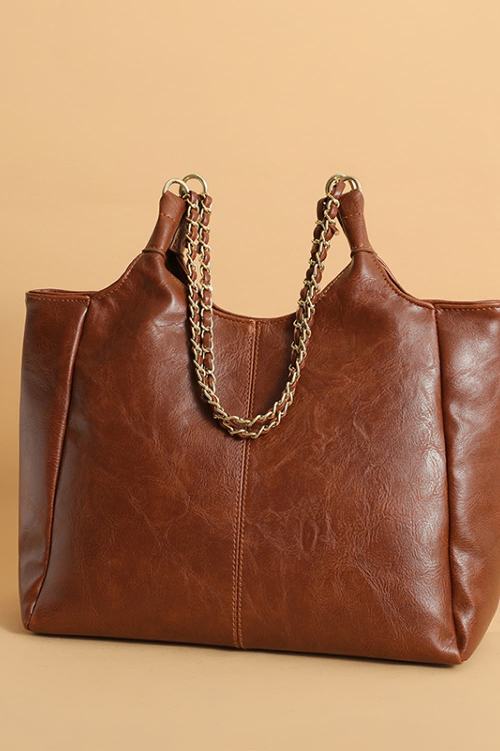 Vegan Leather Tote Bag