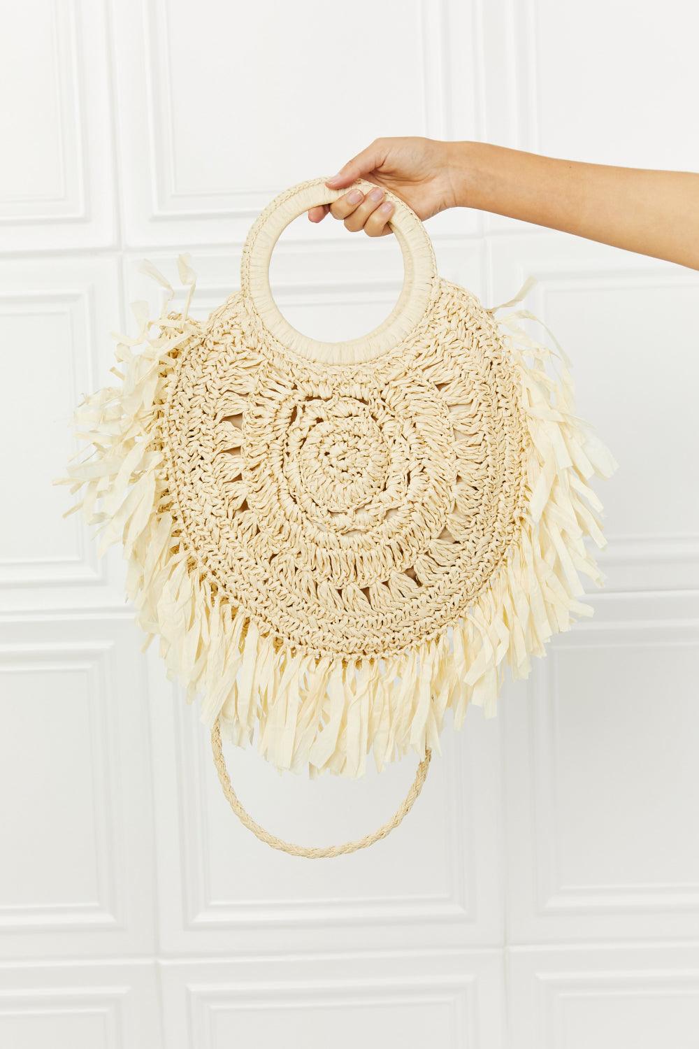 Fame Found My Paradise Straw Handbag - Lecatta