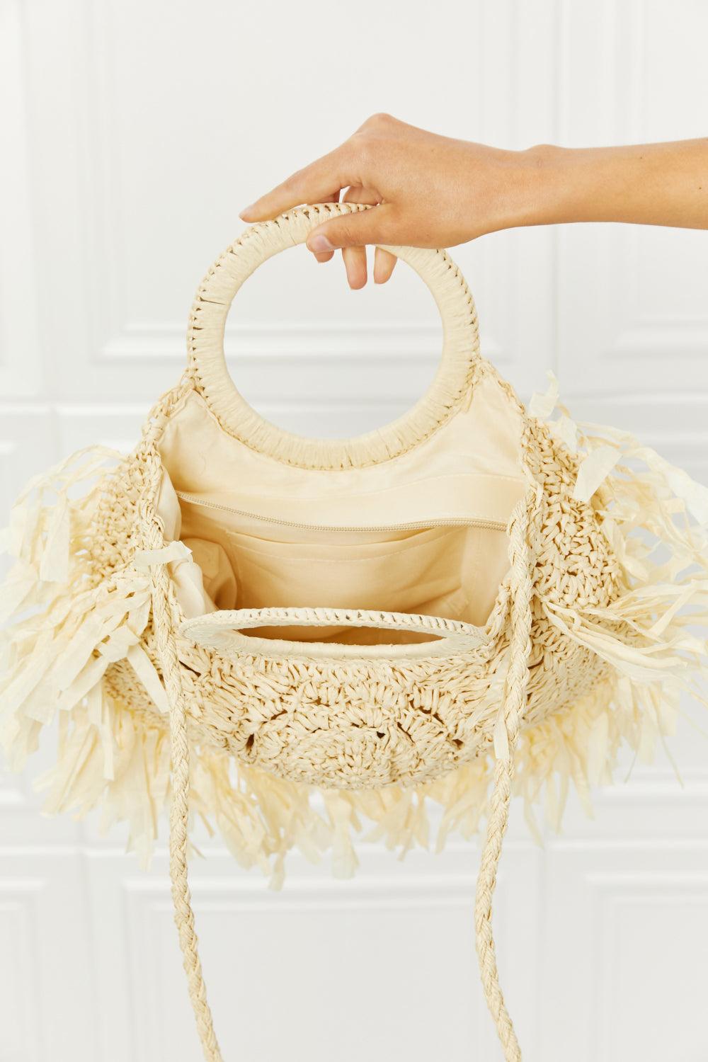 Fame Found My Paradise Straw Handbag - Lecatta