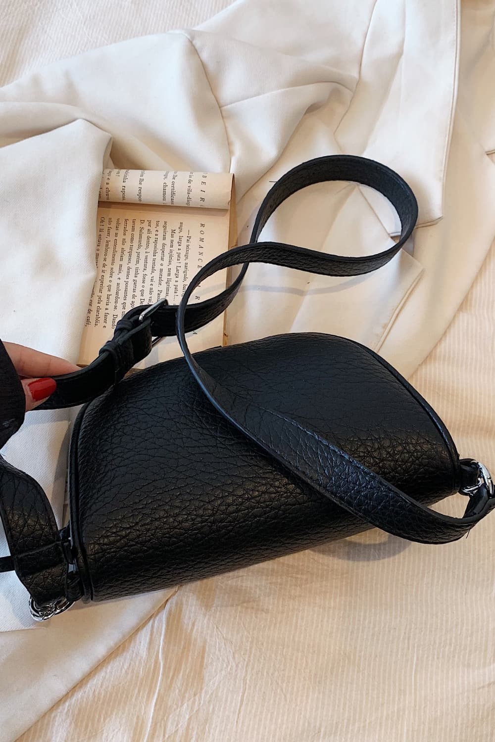 Vegan Leather Shoulder Bag