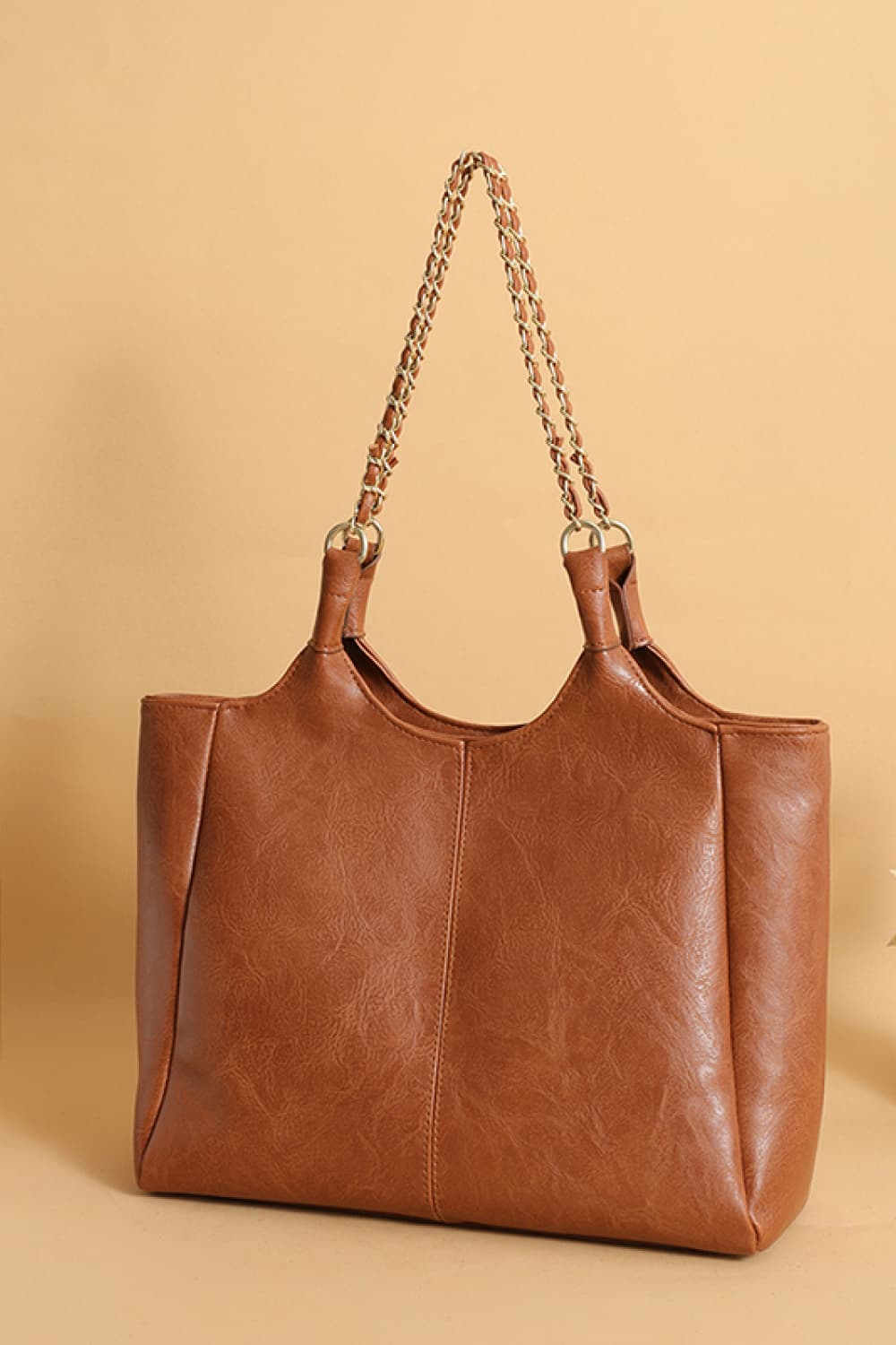 Vegan Leather Tote Bag