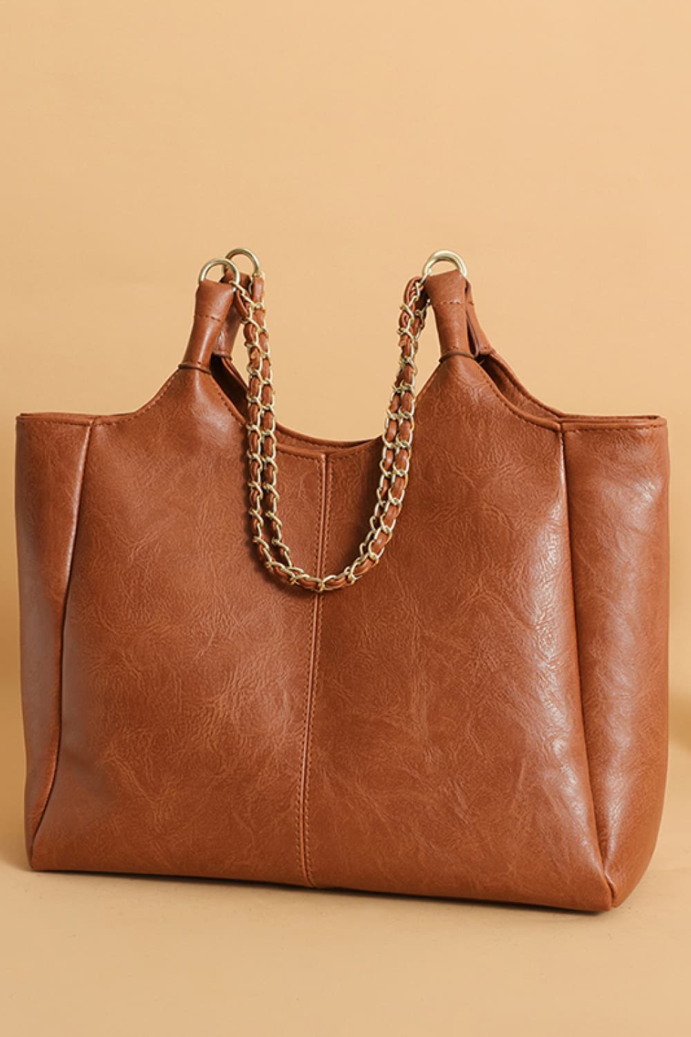 Vegan Leather Tote Bag