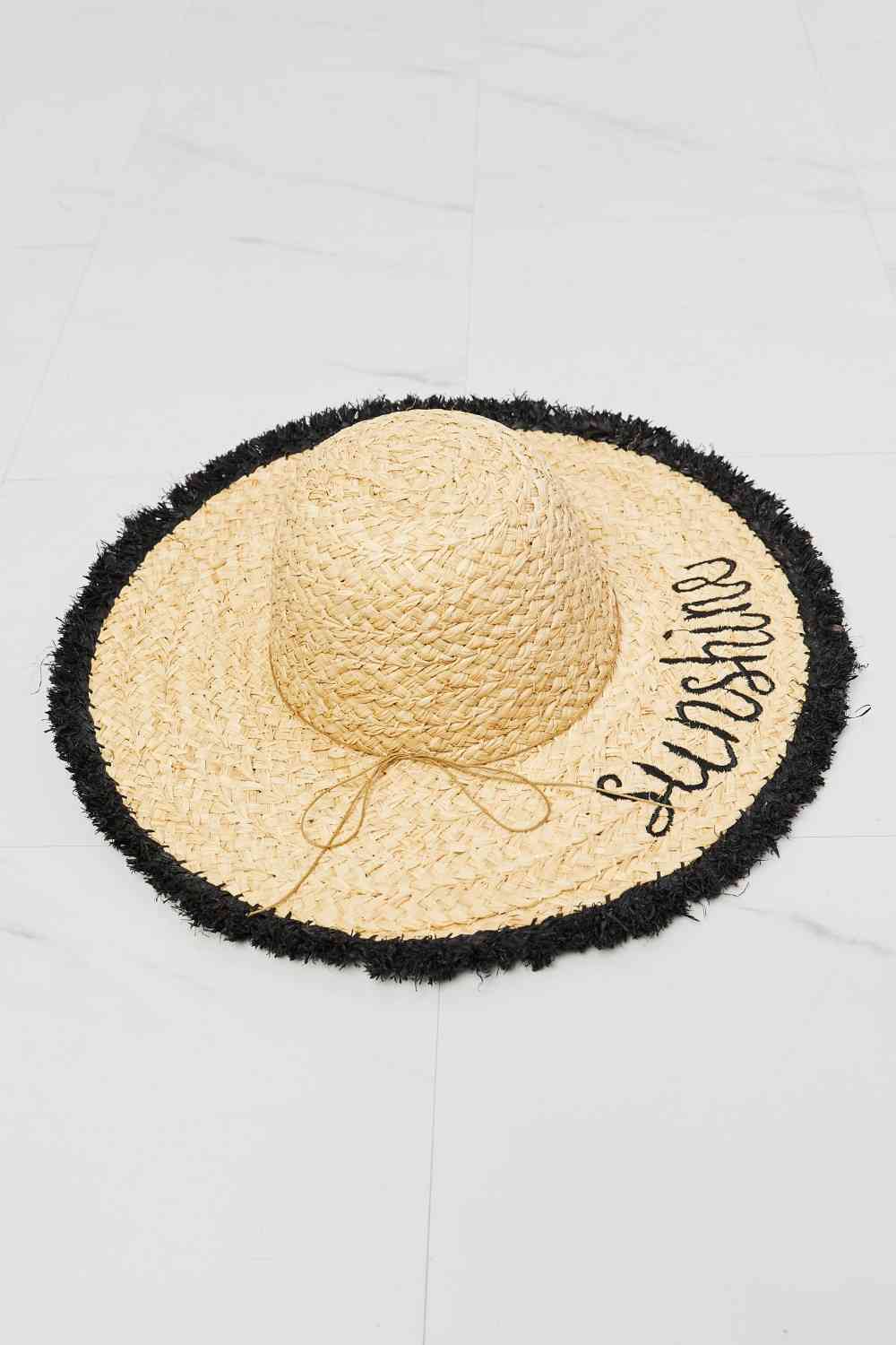 Straw Fringe Hat