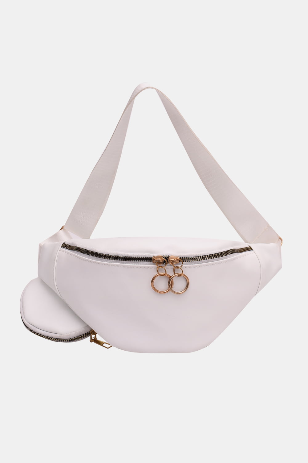 PU Leather Sling Bag with Small Purse - Lecatta