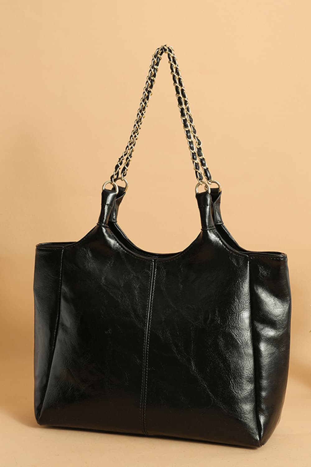 Vegan Leather Tote Bag